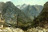 Albert Bierstadt The Sierra Nevadas painting
